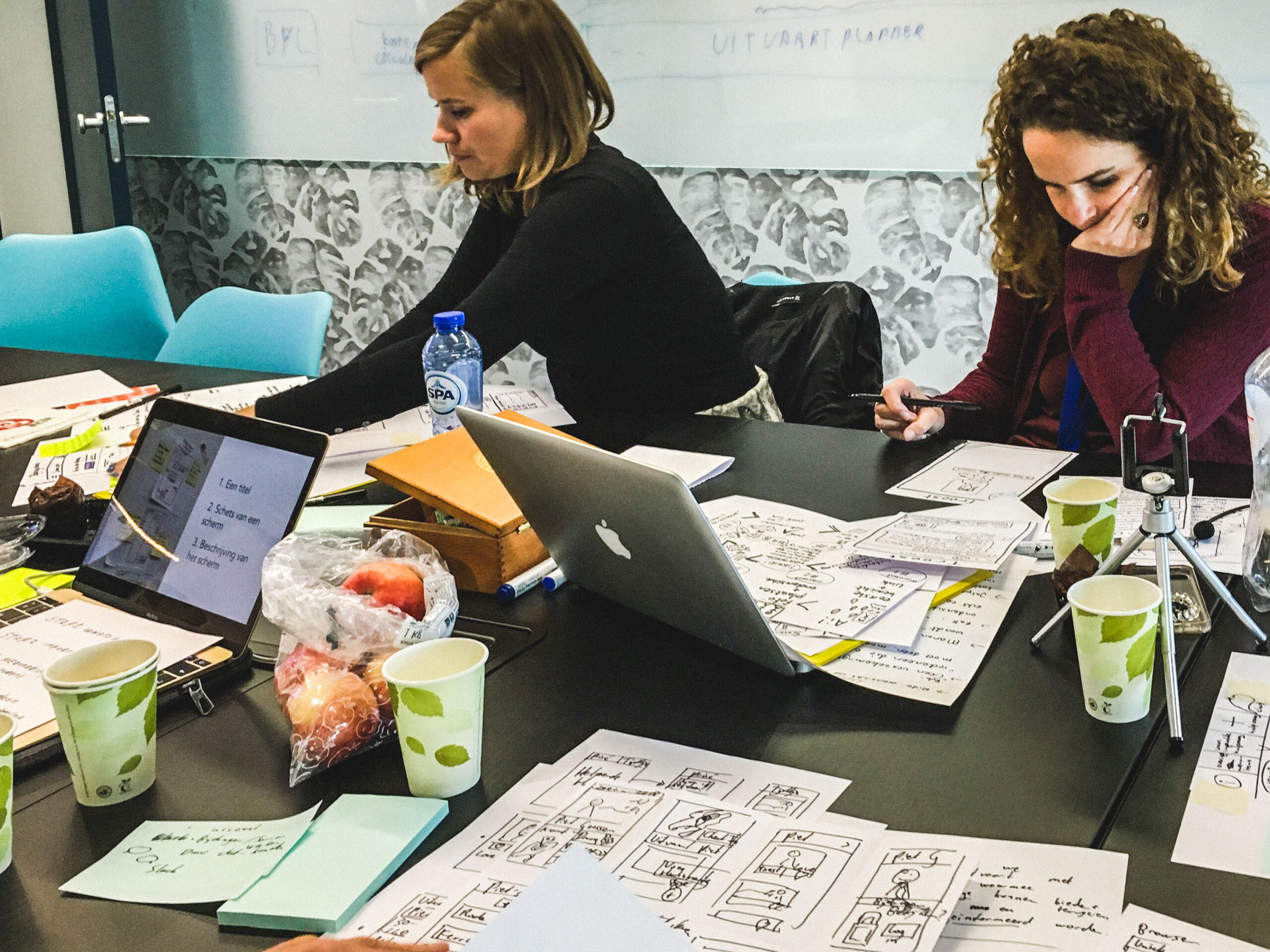 Prototyping brainstorm applicatie productonwikkeling