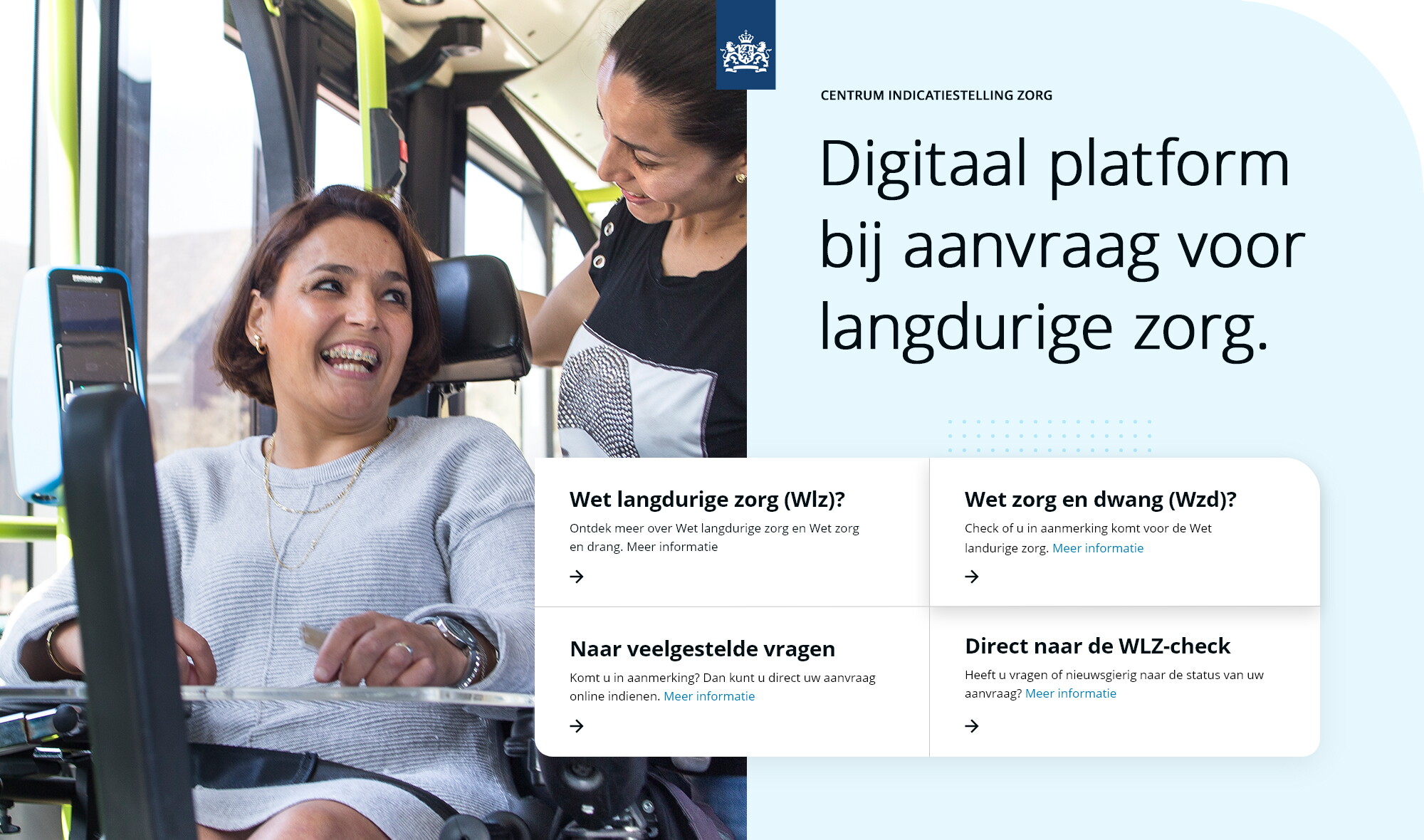 ciz.nl website header case