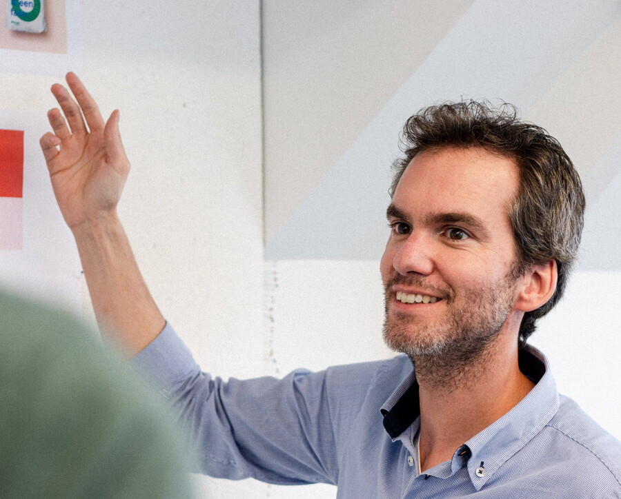 Designsprint overleg Peter